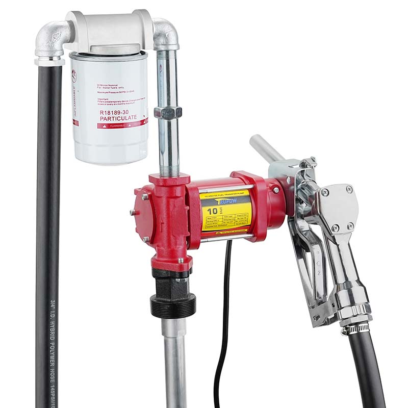 Súprava 12V palivového benzínového čerpadla s tryskou