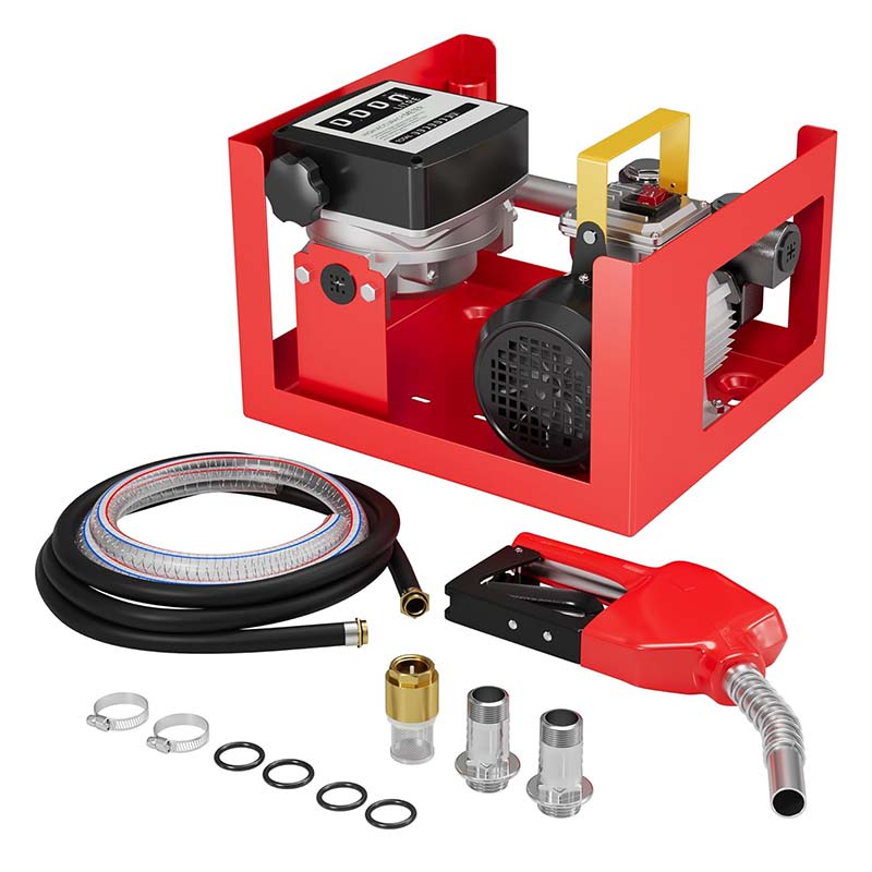 Elektrické naftové palivové čerpadlá s počítadlom a automatickou tryskou