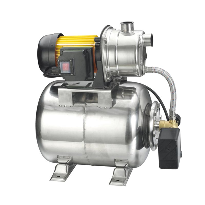 Záhradná čerpacia stanica s tlakovou nádržou